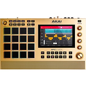 Akai Professional MPC Live II Controller Gold