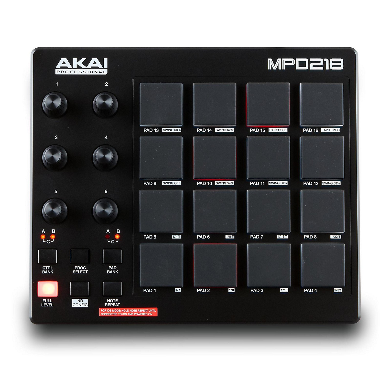 Akai Professional MPD218 Pad Controller | Music & Arts
