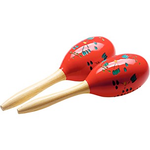 Stagg MRW-29 Wooden Maracas Flower Finish