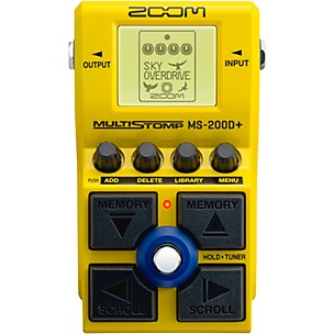 Zoom MS-200D+ MultiStomp Distortion Effects Pedal -