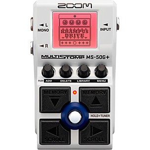 Zoom MS-50G+ Multistomp Guitar Effects Pedal -