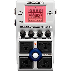 Zoom MS-50G+ Multistomp Guitar Effects Pedal