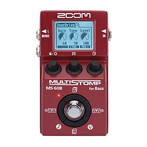 Zoom MS-60B Multi-Stomp Bass Pedal