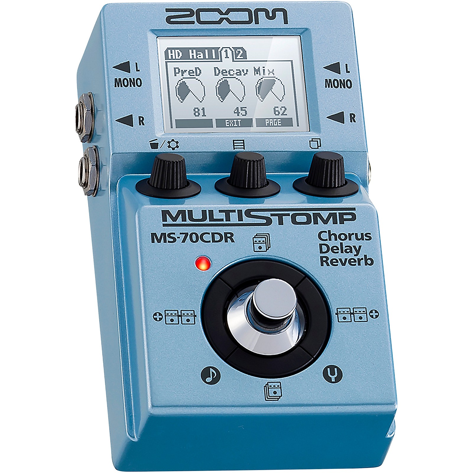 Zoom MS-70CDR MultiStomp Effects Pedal | Music & Arts