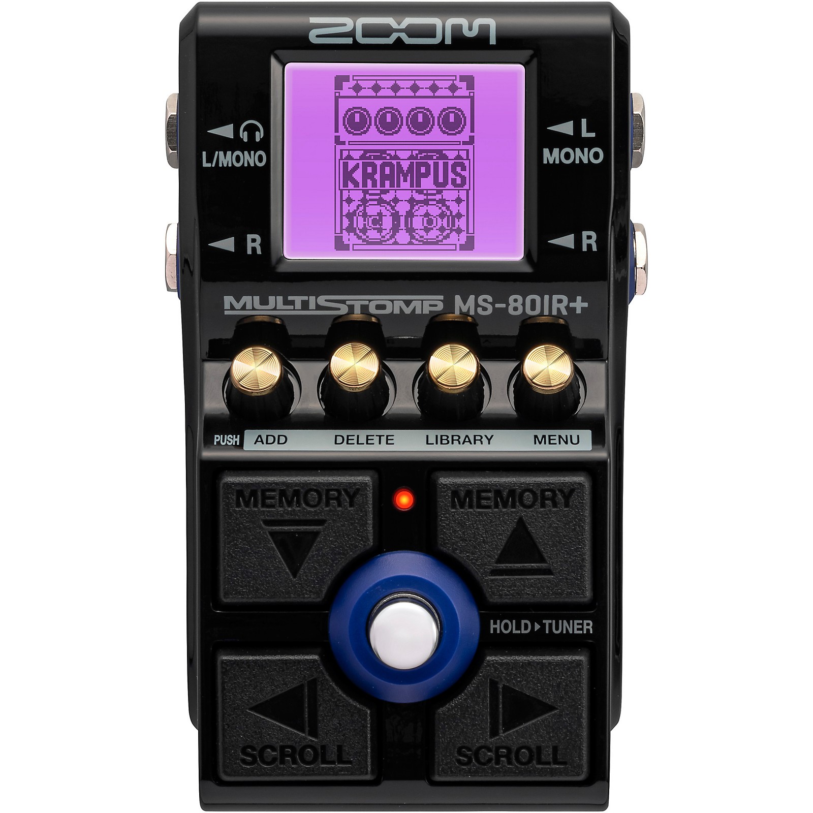 MS-200D+ MultiStomp: nowość od Zoom z 200 efektami Drive i