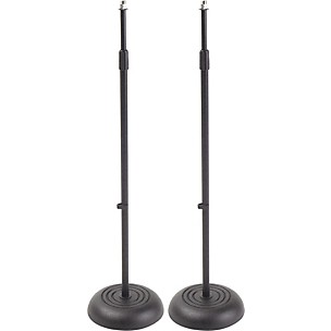 Proline MS235 Round Base Mic Stand 2-Pack -