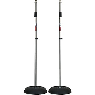 Proline MS235CR Round Base Mic Stand 2 Pack