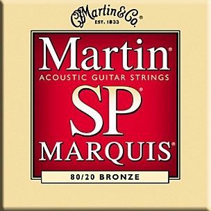 Martin MSP1100 Marquis 80/20 Bronze Light Acoustic Guitar Strings