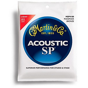 Martin MSP4100 SP Phosphor Bronze Light Acoustic Strings