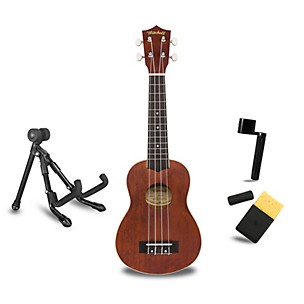 Mitchell MU40 Soprano Ukulele Deluxe Package