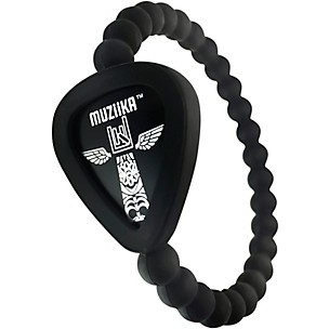 Pickbandz MUZiiKA Epic Black Beaded Bracelet