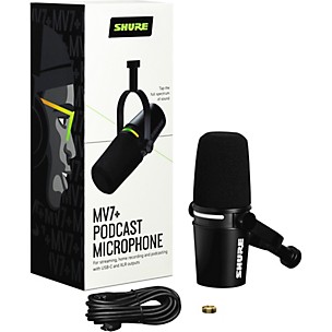 Shure MV7+ Podcast Microphone