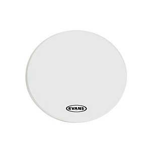 Evans MX1 White Marching Bass Drum Head