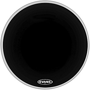 Evans MX2 Black Marching Bass Drum Head