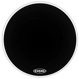 Evans MX2 Black Marching Bass Drum Head