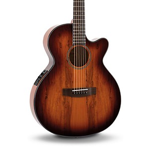 Mitchell MX430 Spalted Maple Acoustic-Electric Guitar -