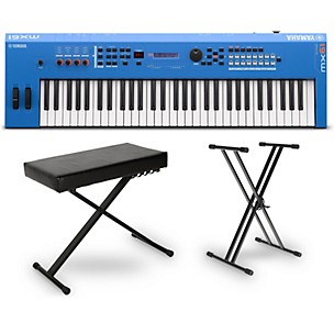 Yamaha MX61 61-Key Music Production Synthesizer Essentials Bundle