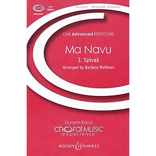 Boosey and Hawkes Ma Navu (CME Advanced) SSAA composed by J. Spivak arranged by Barbara Wolfman