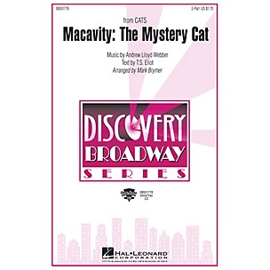 Hal Leonard Macavity: The Mystery Cat (from Cats) 2-Part arranged by Mark Brymer