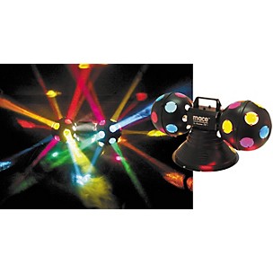 American DJ Mace II Multi-Colored Dual Rotating Balls