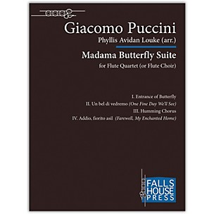 Carl Fischer Madama Butterfly Suite for Flute Quartet (or Flute Choir)