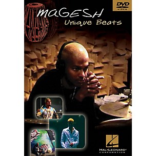 Hal Leonard Magesh - Unique Beats Instructional/Drum/DVD Series DVD Performed by Magesh