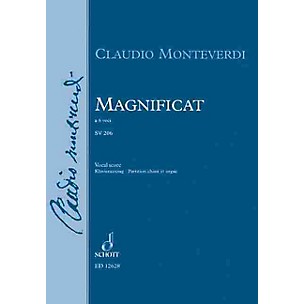 Schott Magnificat A 6 Vocal Score Schott Series