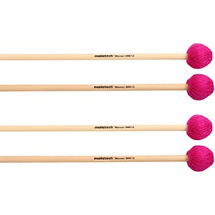 Malletech Mainieri Vibraphone Mallets Set of 4 (2 Matched Pairs)