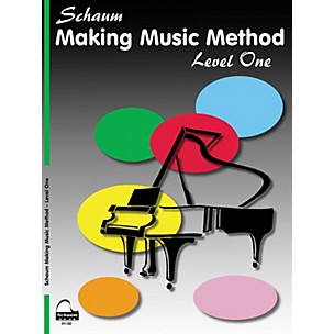 Schaum Making Music Method (Level 1 Elem Level) Educational Piano Book by John W. Schaum