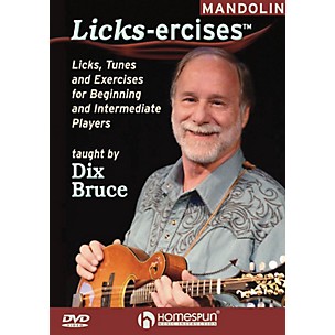 Homespun Mandolin Licks-ercises(TM) Homespun Tapes Series DVD Written by Dix Bruce