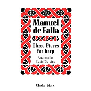 Music Sales Manuel De Falla: Three Pieces For Harp Music Sales America Series