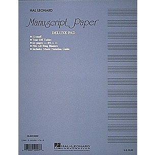 Hal Leonard Manuscript Paper