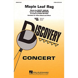 Hal Leonard Maple Leaf Rag 2-Part arranged by Mark Brymer