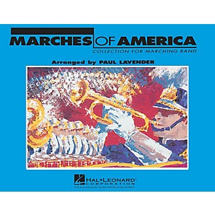 Hal Leonard Marches of America - Trumpet 1 Marching Band Level 3 Arranged by Paul Lavender