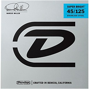 Dunlop Marcus Miller Super Bright 5-String Electric Bass Strings (45-125)