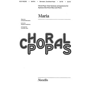 Music Sales Maria     SATB SATB