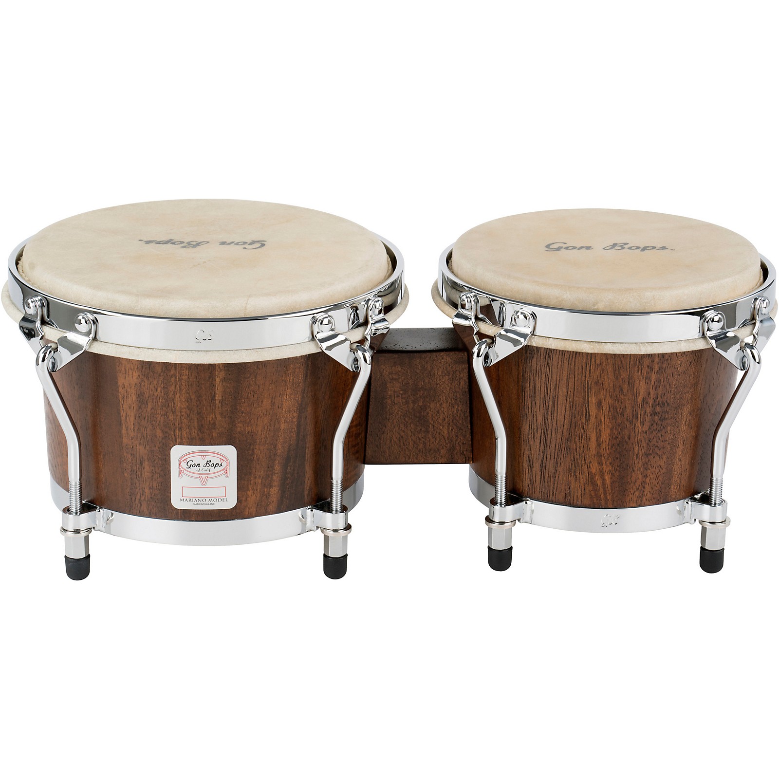Gon Bops Mariano Bongos With Chrome Hardware | Music & Arts