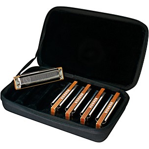 Hohner Marine Band Harmonica 5 Pack - Keys G,C,A,D,E