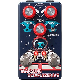Interstellar Audio Machines Marsling Octafuzzdrive Octave Fuzz Drive Pedal -
