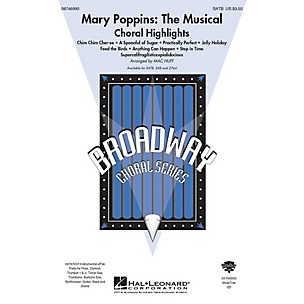 Hal Leonard Mary Poppins: The Musical (Choral Highlights) 2-Part Arranged by Mac Huff