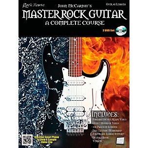 Rock House Master Rock Guitar A Complete Course Book/2-DVD Pack