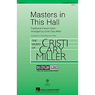 Hal Leonard Masters in This Hall (Discovery Level 1) VoiceTrax CD Arranged by Cristi Cary Miller