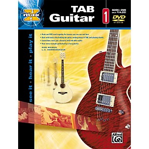 Alfred Max Tab Guitar 1 (Book and DVD)