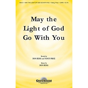 Shawnee Press May the Light of God Go with You SATB composed by Don Besig