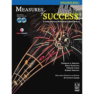 FJH Music Measures of Success Percussion Book 1