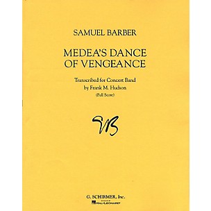 G. Schirmer Medeas Dance of Vengeance, Op. 23a Study Score Series Composed by Samuel Barber Edited by Frank Hudson