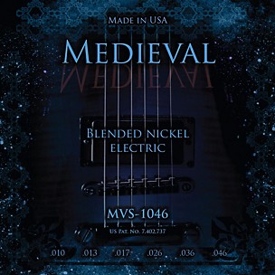 Kerly Music Medieval Blended Nickel Medium Electric Guitar Strings