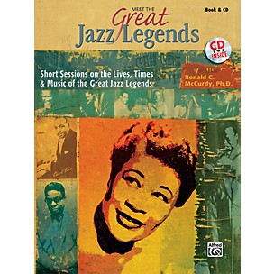 Alfred Meet the Great Jazz Legends Book & CD