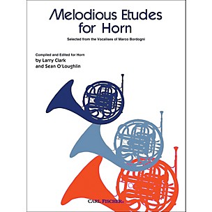 Carl Fischer Melodious Etudes for Horn