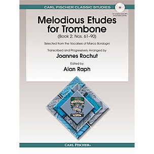 Carl Fischer Melodious Etudes for Trombone, Vol. 2